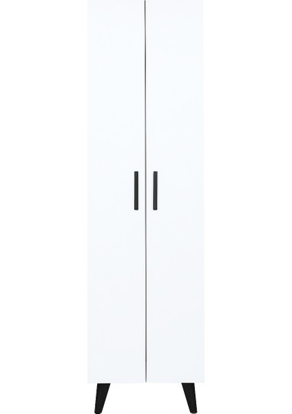 2 Kapaklı 8 Raflı Çok Amaçlı Dolap modelleri