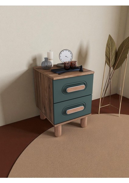Slope 2 Çekmeceli Mdf Komodin