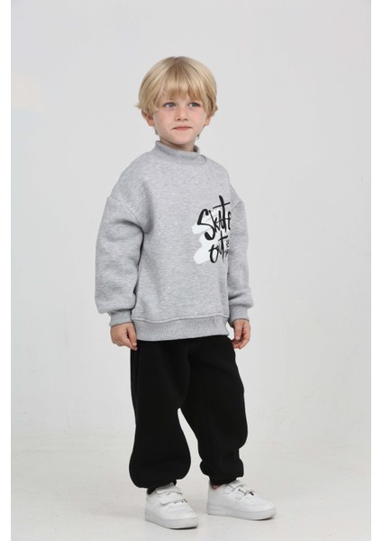 Erkek Çocuk Skate Arka Baskılı Eşofman Takım fiyatları