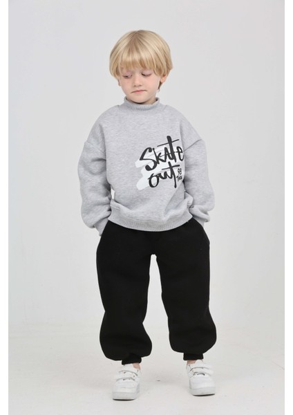 Erkek Çocuk Skate Arka Baskılı Eşofman Takım indirimleri