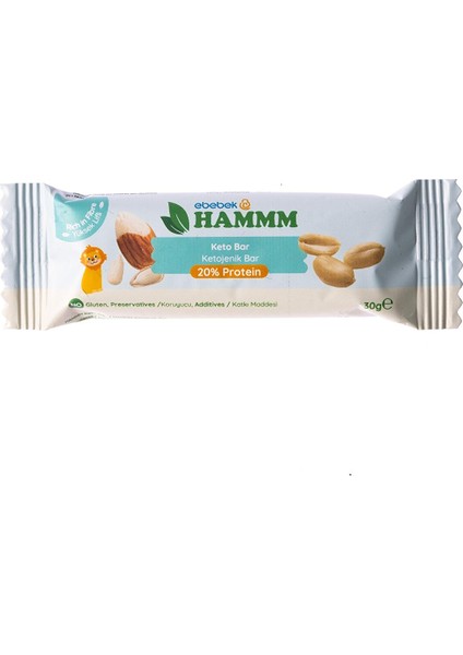 Ketojenik Bar %20 Protein 30GR