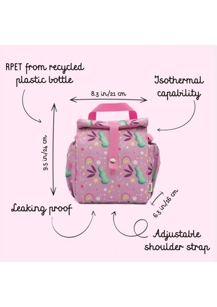 Beslenme Çantası Isı Yalıtımlı - Sevimli Unicorn