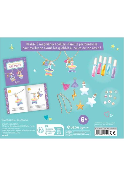 Kız Gücü Kişiye Özel Arkadaşlık Kolyesi Tasarlayın