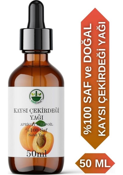 Soğuk Sıkım Kayısı Çekirdeği Yağı (50ML)