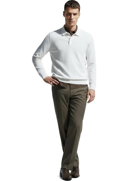 Premium Erkek Polo Yaka Triko Kazak Massimiliano modelleri