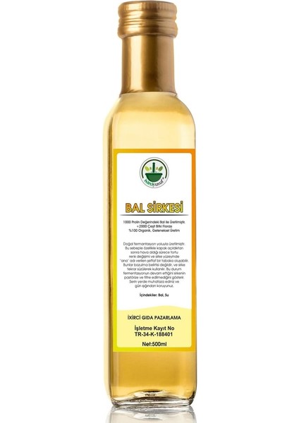 Doğal Kestane Balı + Orman Gülü Sirkesi (500ML)