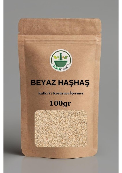 Beyaz Haşhaş (Katkısız) 100 gr