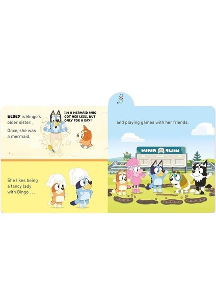 Bluey Meet Blueys Family Tabbed Board Book modelleri