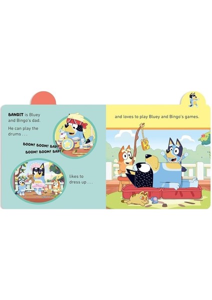 Bluey Meet Blueys Family Tabbed Board Book fırsatları