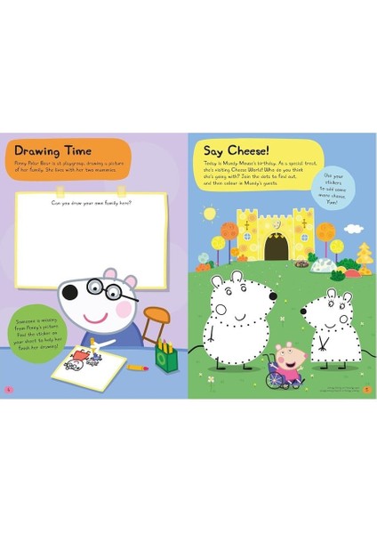Peppa Pig Fantastic Families Sticker Activity Book fırsatları