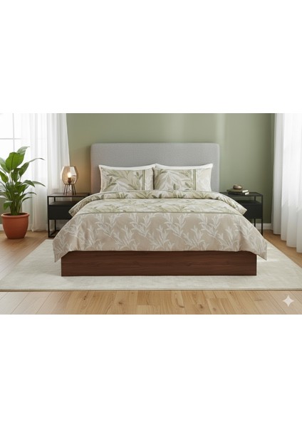 Triticum %100 Pamuk Çift Kişilik Nevresim Takımı - 200X220 cm