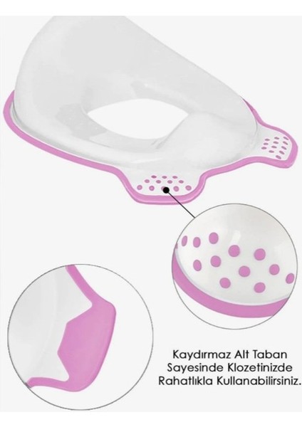 Kids Çocuk Tuvalet Klozet Adaptörü – Eğitim Aparatı | Güvenli ve Kolay Kullanım