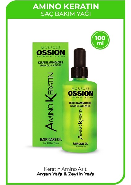 Ossıon Amıno Keratın Sac Bakım Yagı 100ML