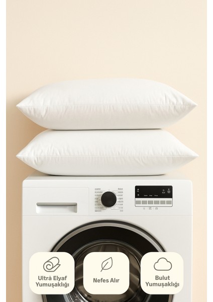 Doğal Uyku Desteği – 2’li Yastık Seti modelleri