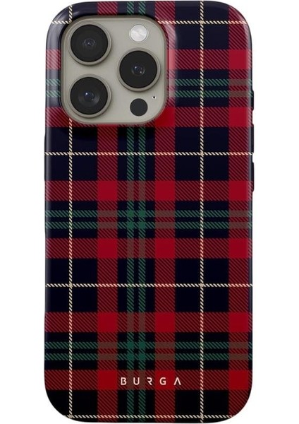 Iphone Uyumlu BURGA Çift Tabanlı Dayanıklı Sweather Weather Desenli Kılıf