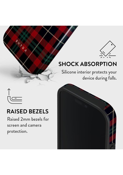 Iphone Uyumlu BURGA Çift Tabanlı Dayanıklı Sweather Weather Desenli Kılıf fırsatları