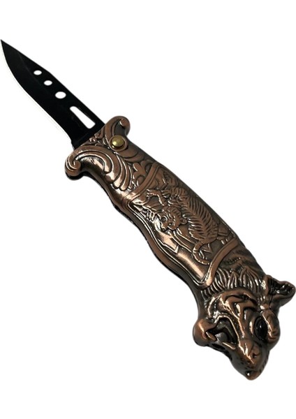 Kaplan Figürlü Çakı Çakmak Modeli modelleri