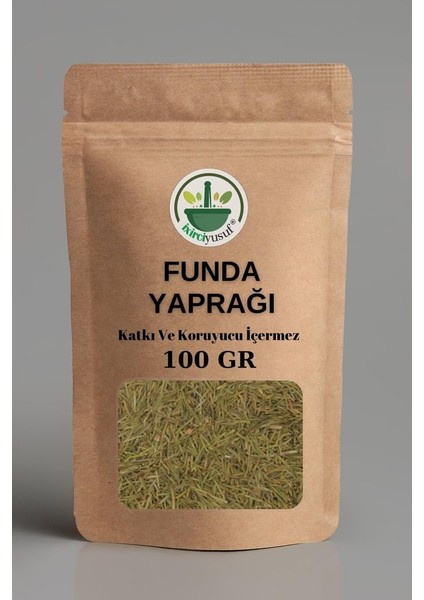 Funda Yaprağı 100 gr (Yeni Mahsül, Doğal Kurutulmuş)