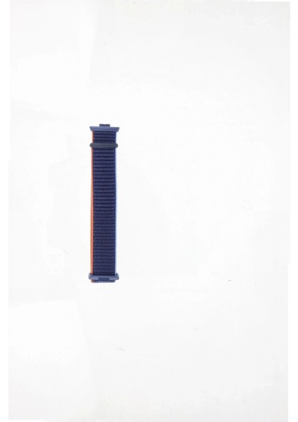 Huawei Fit 4 Hasırlı Cırtcırtlı Kordon - Lacivert-Turuncu fiyatları