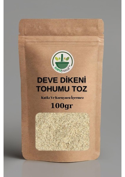 Deve Dikeni Tohumu Tozu (Öğütülmüş) 100 gr