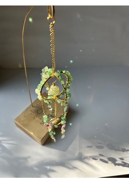 Masaüstü Serisi Aventurin Suncatcher - Güneş Tutucu - Güneş Yakalayıcı - El Yapımı fiyatları