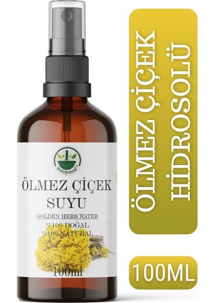 Ölmez Çiçek Suyu / Hidrosolü (Tonik – Yağı Alınmamış) 100 ml