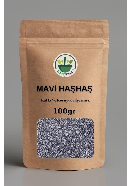 Mavi Haşhaş (Katkısız) 100 gr
