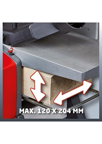 TC-SP 204 Tezgah Planya Yüksek Performanslı Ahşap İşleme Aracı