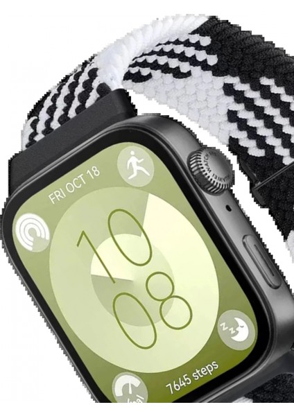 Huawei Fit 4 Star Kordon - Siyah-Beyaz fiyatları