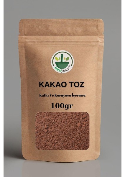 Toz Kakao / Kakao Tozu (Öğütülmüş) 100 gr