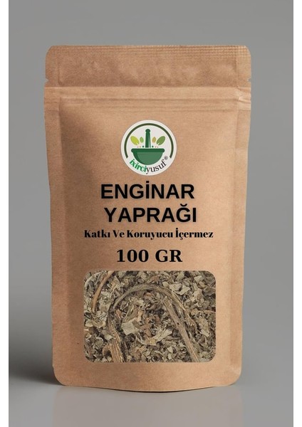Enginar Yaprağı Çayı (Doğal Kurutulmuş, Elenmiş, Katkısız) 100 gr