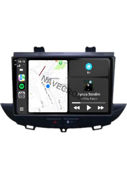 Opel Grandland x 2016-22 9" Uyumlu Android Multimedia Gerçek 4/64 Kablosuz Carplay Geri Görüş Kameralı