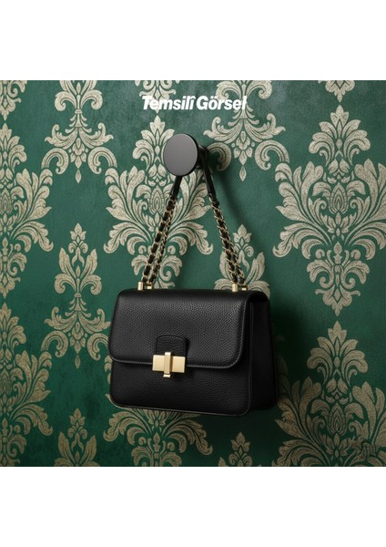 Alex 70 mm Lüks Askı Mat Siyah Metal Askılık Banyo Mutfak Salon Askısı Tasarım Dayanıklı Kullanım fırsatları