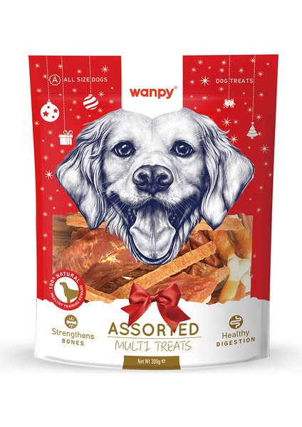 Karışık Yılbaşı Paketli Köpek Ödülü 300 gr fiyatları