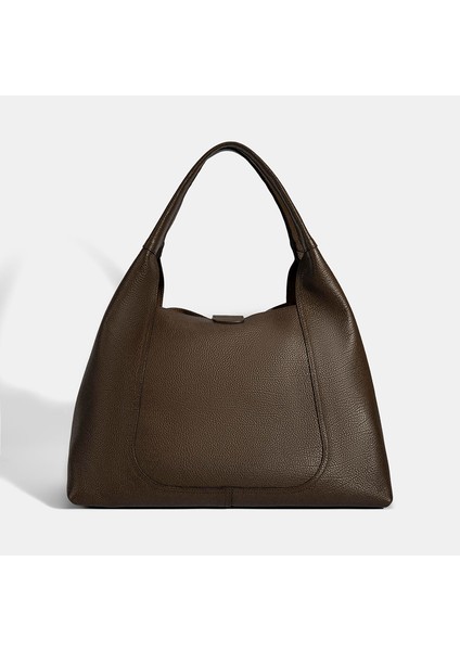 Kadın Acı Kahve Cüzdan Aksesuarlı Deri Omuz Çantası fırsatları