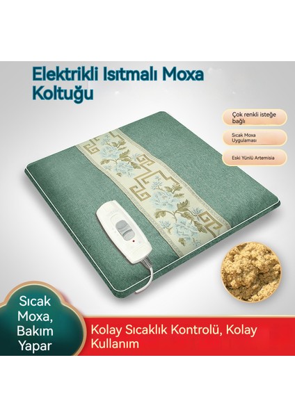 Elektrikli Isıtmalı Koltuk Yastığı, Evde Ayarlanabilir Sıcaklıkta Kompres, Fizyoterapi ve Moxibustion Yastığı (Yurt Dışından) fiyatları