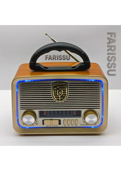 301 Eskitme Nostalji Tasarımlı Bluetoothlu Nostalji Radyo Fm-Sd Kart-Aux indirimleri