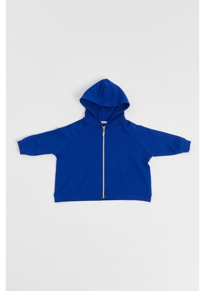Çocuk Sweat Hırka Parlement Mavisi