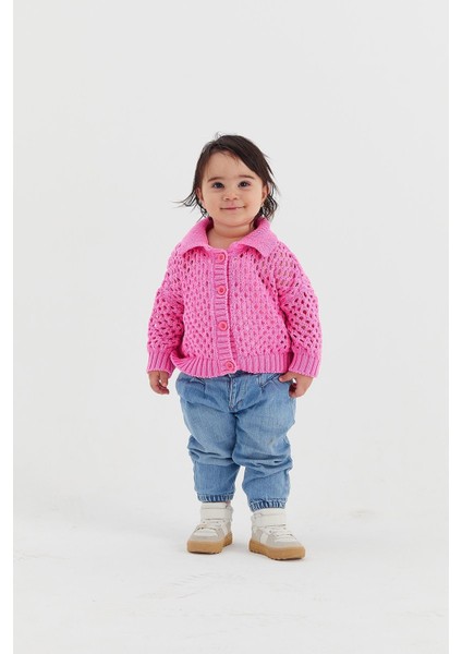 Çocuk Triko Hırka Pembe fiyatları