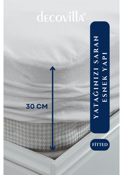 %100 Pamuk Fitted Sıvı Geçirmez Bebek ve Çocuk Yatak Koruyucu Alez, Park Yatak Beşik Yatak Alezi indirimleri