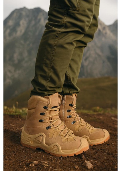 Erkek Postal Çöl Askeri Fermuarlı Bot