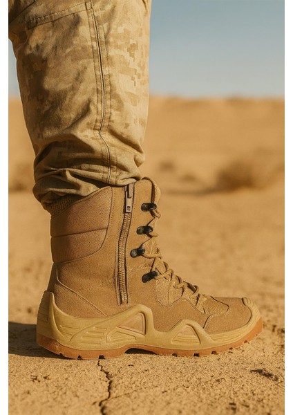 Erkek Postal Çöl Askeri Fermuarlı Bot fiyatları