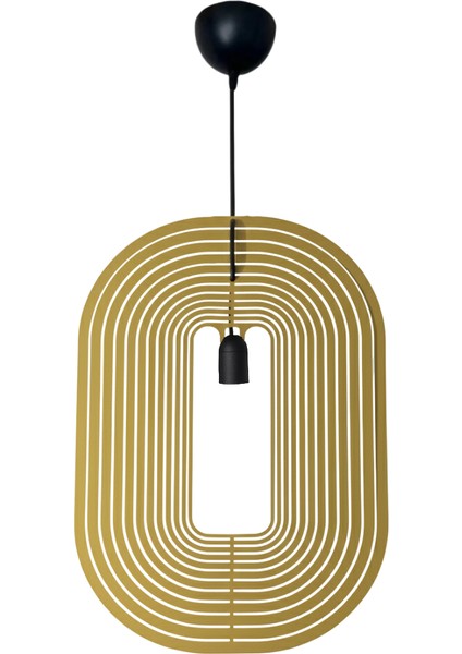 Nova Metal Tasarım Dekoratif Avize – Elle Şekillendirilebilir Modern E27 Sarkıt Aydınlatma fiyatları