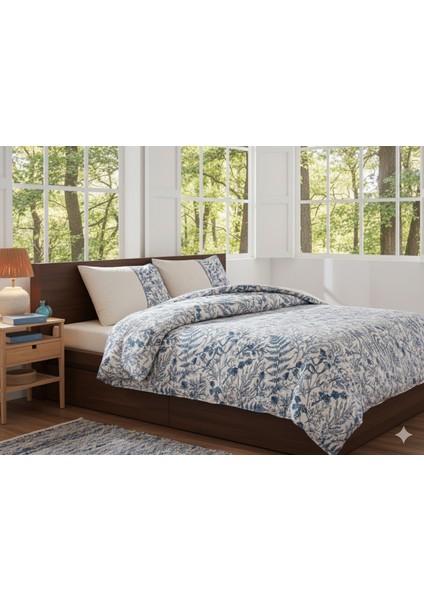 Mrytus Çift Kişilik Pamuklu Nevresim Takımı - 200X220 cm