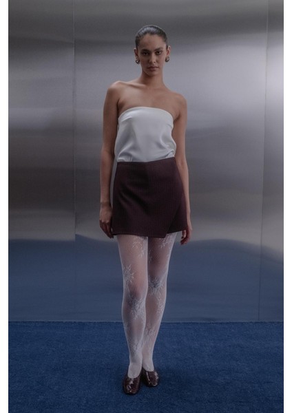 Premium Şort Etek Bordo fırsatları