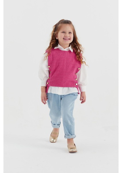 Adel Kids Süveter Fuşya fiyatları