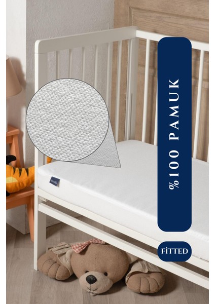 %100 Pamuk Fitted Sıvı Geçirmez Bebek ve Çocuk Yatak Koruyucu Alez, Park Yatak Beşik Yatak Alezi fiyatları