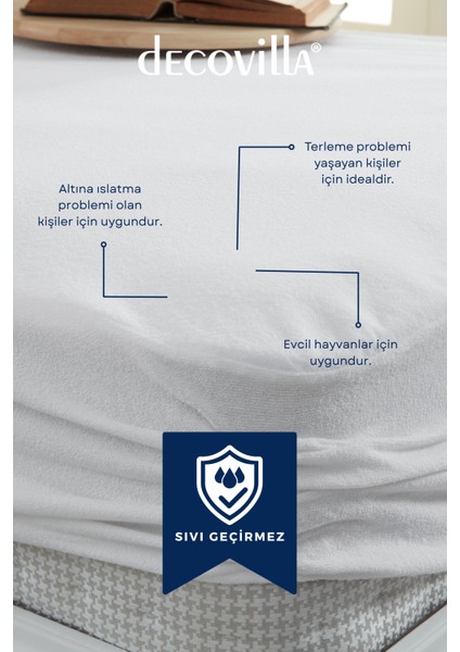 %100 Pamuk Fitted Sıvı Geçirmez Bebek ve Çocuk Yatak Koruyucu Alez, Park Yatak Beşik Yatak Alezi fırsatları