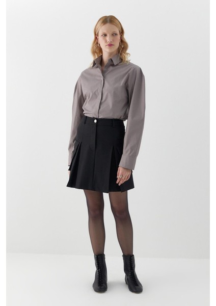 Kargo Cepli Mini Etek Siyah modelleri