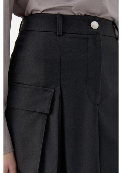 Kargo Cepli Mini Etek Siyah indirimleri